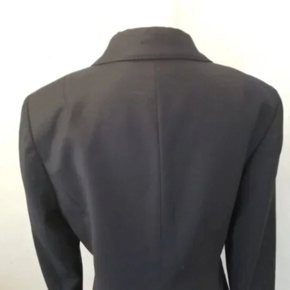 NWOT J.Crew Navy wool classic double button blazer size 12 petite (O6) - Picture 5 of 7